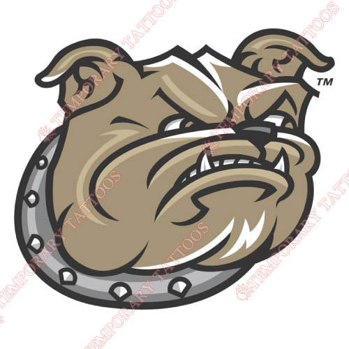 Bryant Bulldogs Customize Temporary Tattoos Stickers NO.4032